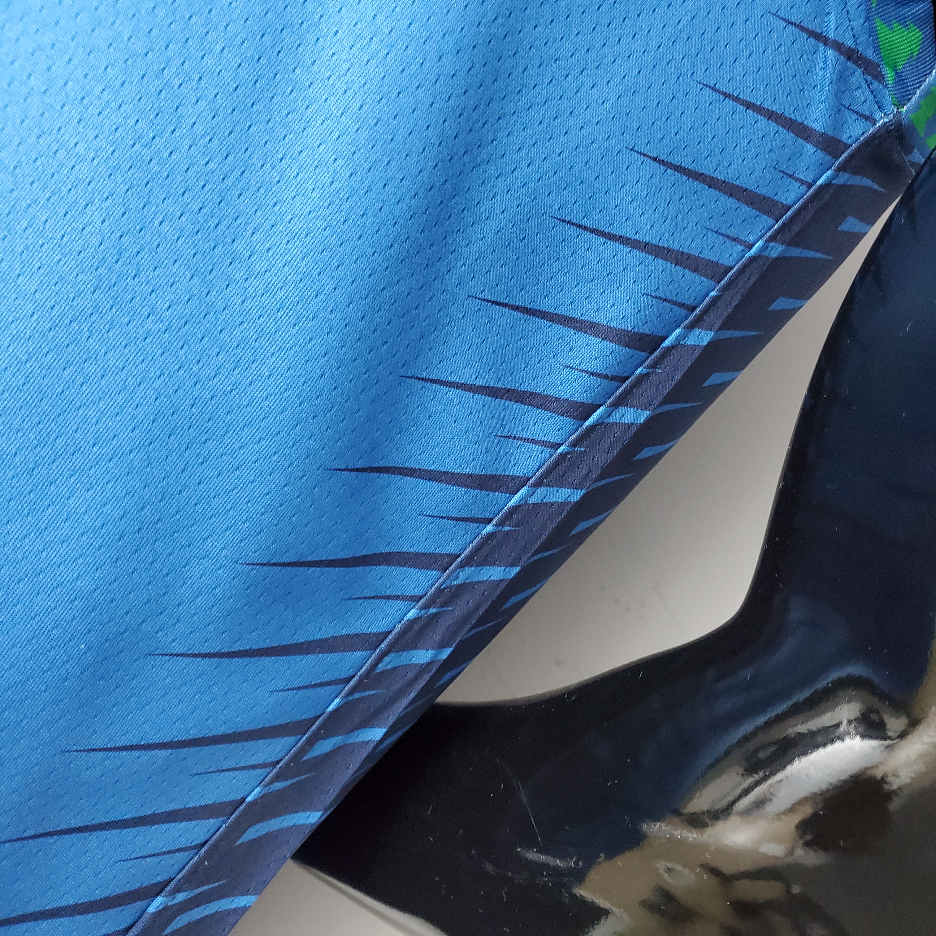 75th Anniversary 2202 Season EDWARDS#1 Minnesota Timberwolves City Edition Blue NBA Jersey