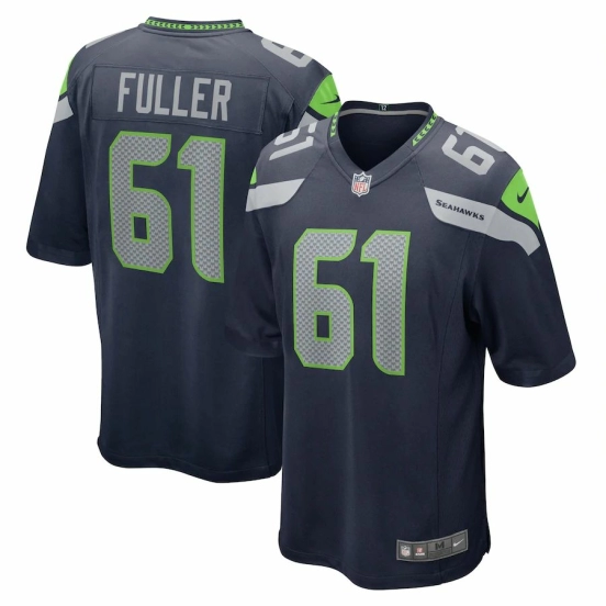 Men's Kyle Fuller College Navy Player Limited Team Jersey