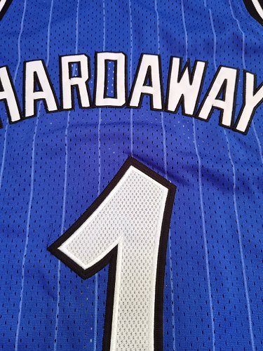 Men's Anfernee Hardaway Blue Retro Classic Team Jersey