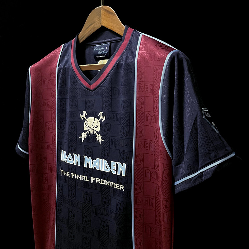 Retro 2011 West Ham Iron Maiden Home Soccer Jersey