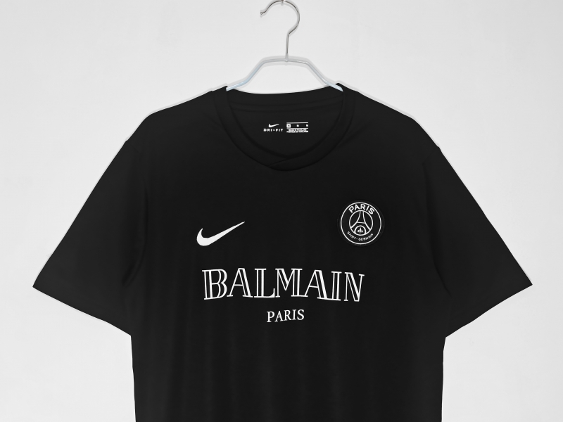 Retro 2020 PSGx Balmain Black Jersey