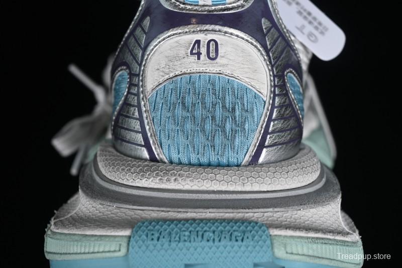 Balenciaga Phantom Sneaker 10th Generation Trend Running Shoes with Transparent Heel Strap - W3XL54095