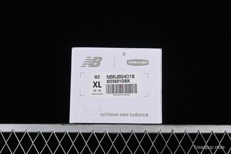 New Balance NB x TAW&TOE Collaboration Black Ultra-Soft Cloud Cushion Beach Sandals Flip Flops - SD5601GBK