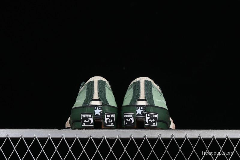 Feng Chen Wang Converse Chuck 70 Low Unisex Deconstructed Canvas Sneakers - A07636C