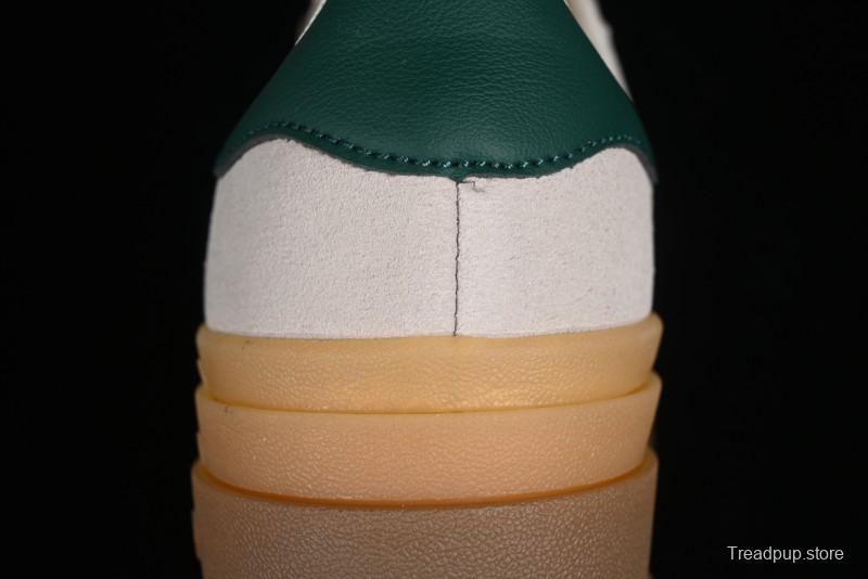 Adidas Originals Gazelle Bold ID7056 Low-Top Sneakers with Thick Sole for Casual Wear, Slip-Resistant and Durable - ID7056