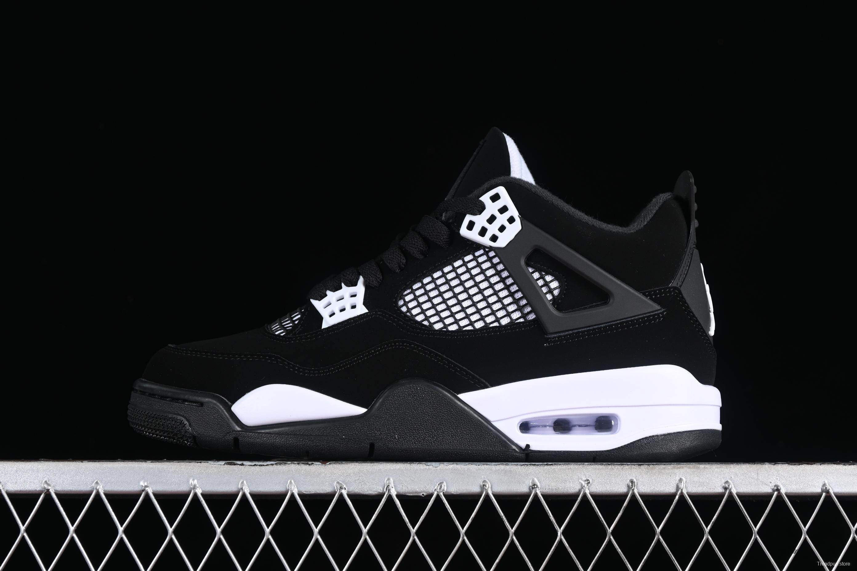 Nike Air Jordan 4 Retro "White Thunder" Basketball Shoes - FQ8138-001