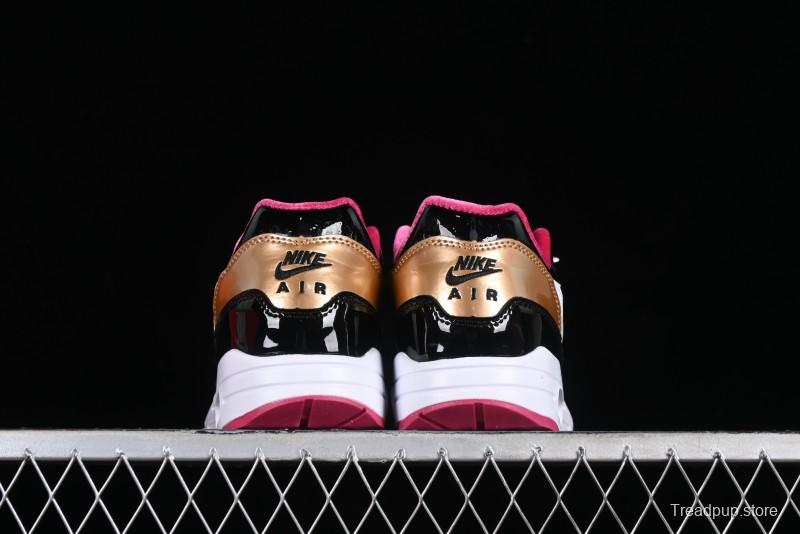 Nike Air Max 1 Retro Running Shoes with Half-Sole Air Cushion - HJ3966-110