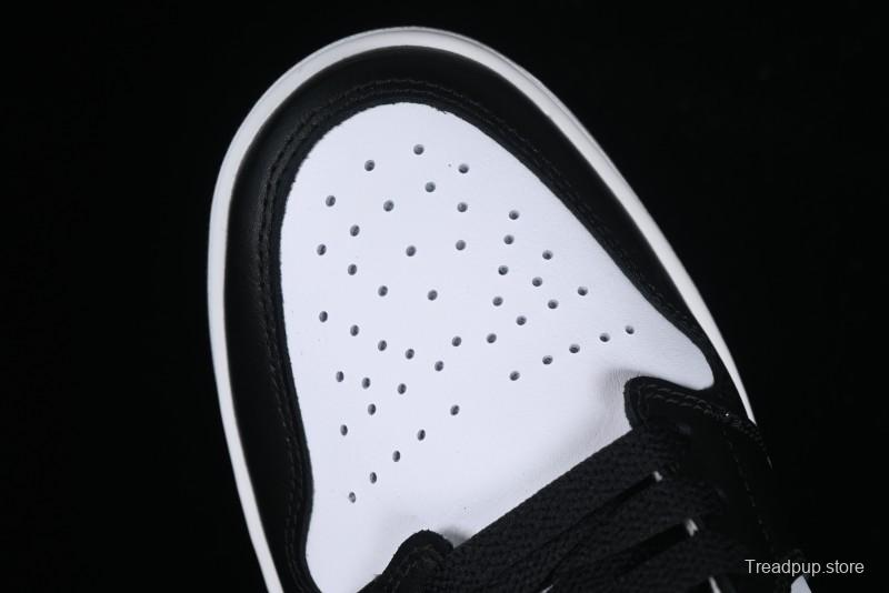 Nike Air Jordan 1 Low Retro Basketball Shoes in Mint Green and Black - 553558-131