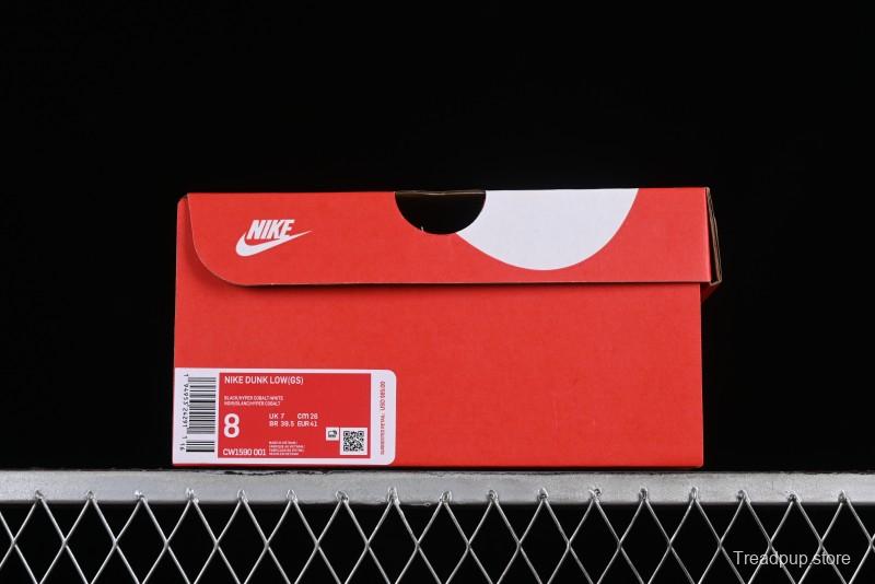 Nike SB Dunk Low Black Blue Colorway Low-Top Casual Skateboarding Shoes - CW1590-001