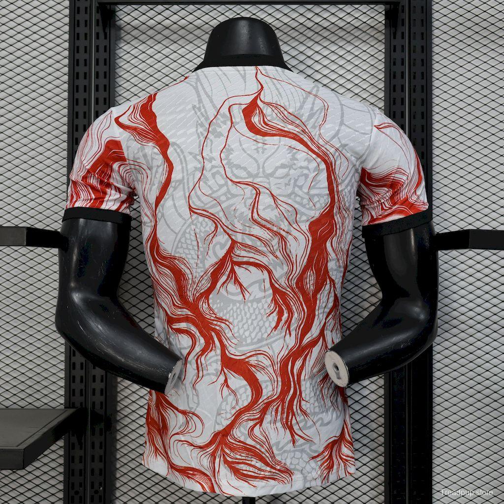 25/26 Player Version Real Madrid White Black Dragon Special Edition Jersey