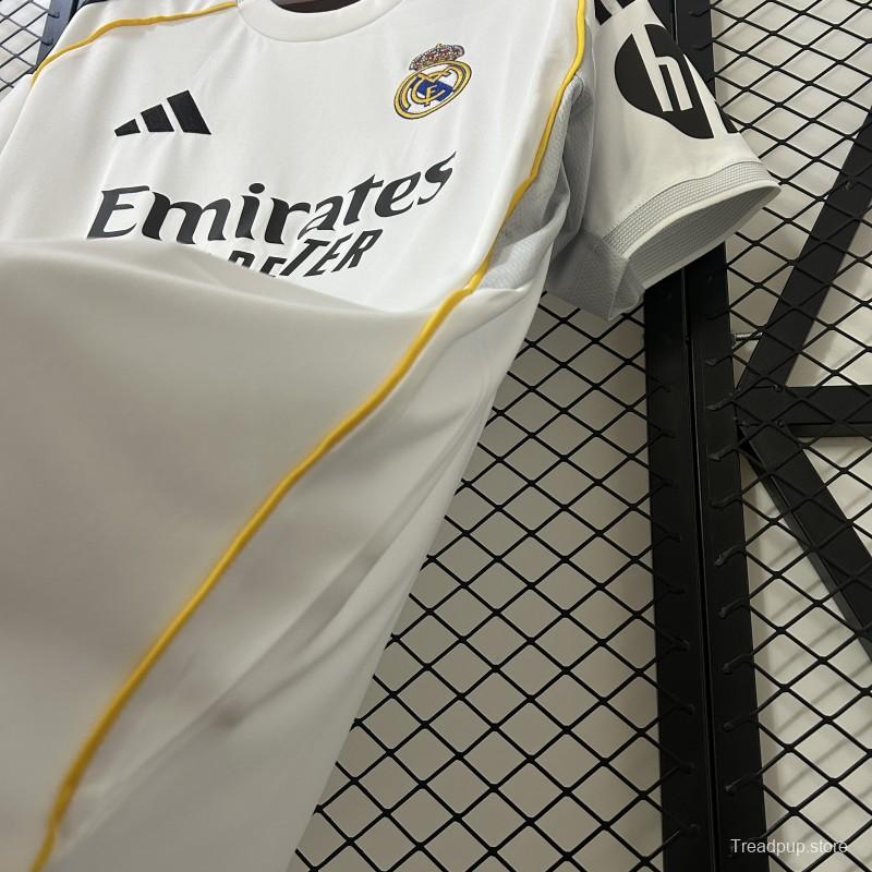 25/26 Real Madrid Home Jersey
