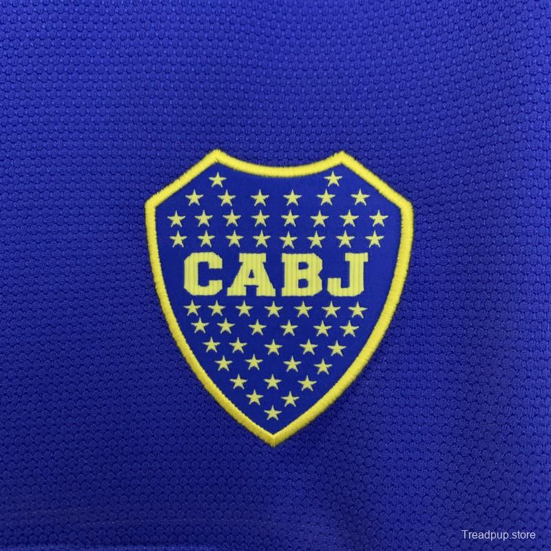 11/12 Retro Boca Juniors Home Jersey