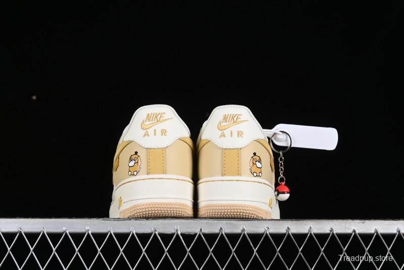 Nike Air Force 1'07 Low "Psyduck" Casual Sneakers - DB3301-661