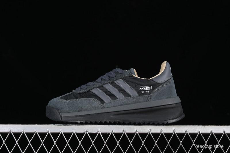 Adidas Originals SL 72 Retro Running Shoes with Nylon Upper and Rubber Outsole - IH5569