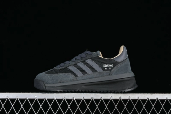 Adidas Originals SL 72 Retro Running Shoes with Nylon Upper and Rubber Outsole - IH5569