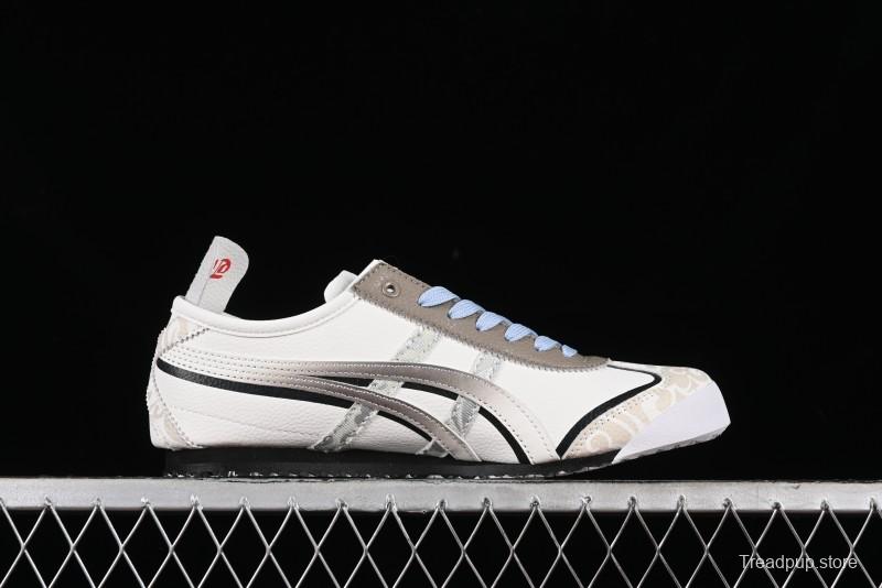 Onitsuka Tiger Mexico 66 Low-Top Leather Sneakers for Casual Running - D507L-0152