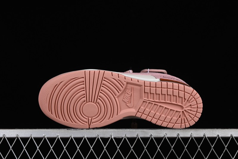 Nike Dunk Low ESS Custom Edition Rose Pink Retro Sweetheart Low-Top Casual Sneakers - DD1503-118