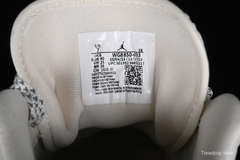 Nike Air Jordan 1 Low BAPE Collaboration - White Grey Basketball Shoes - WG8850-003