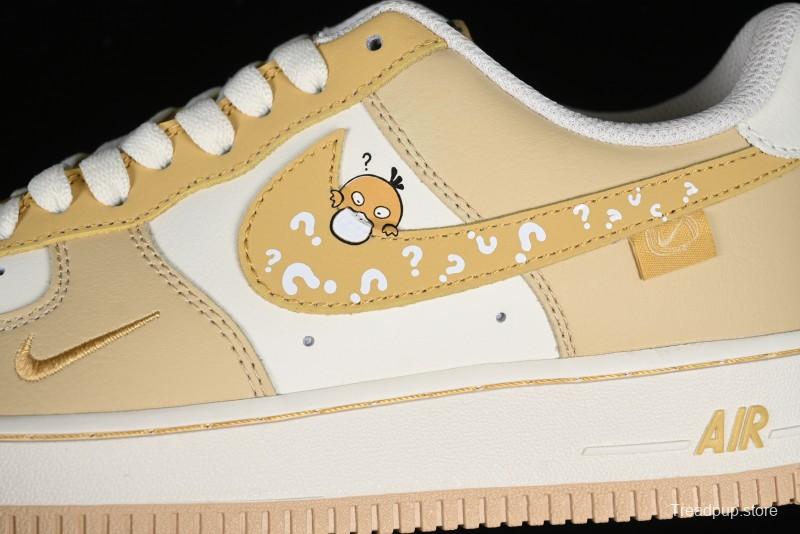 Nike Air Force 1'07 Low "Psyduck" Casual Sneakers - DB3301-661