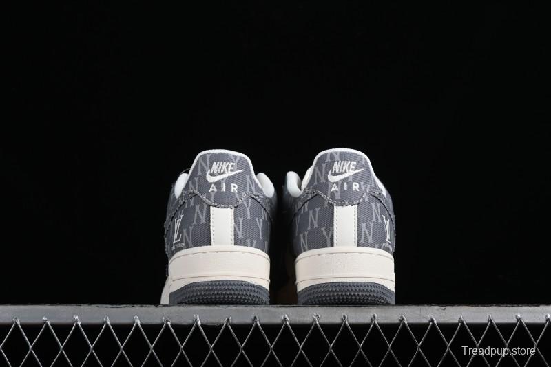 Nike Air Force 1 '07 Low LV Collaboration - Grey Double Swoosh Casual Sneakers - HD1968-030