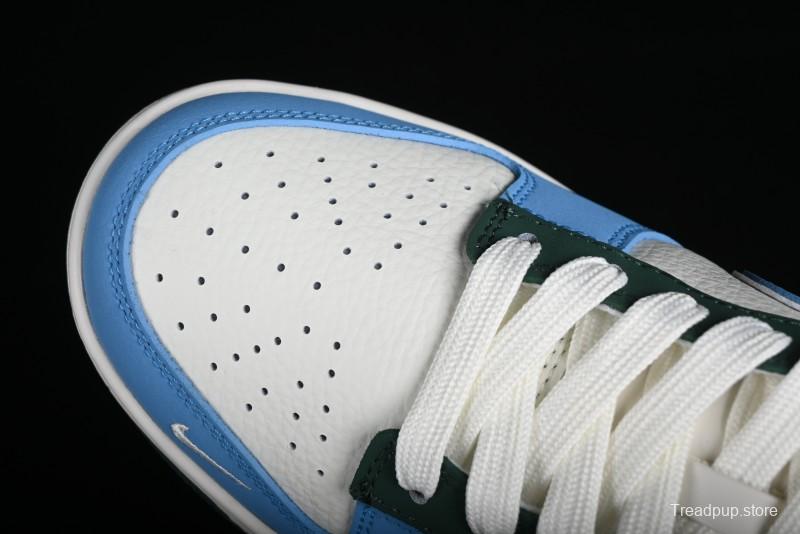 Nike SB Dunk Low Paris Olympics Limited Edition - Blue Green Color Blocking Low-Top Casual Skate Shoes - JH8310-952