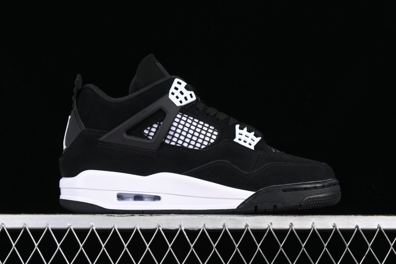 Nike Air Jordan 4 Retro "White Thunder" Basketball Shoes - FQ8138-001