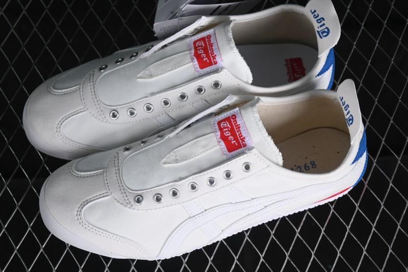 OnitsukaTiger Mexico 66 Low-Top Canvas Casual Running Shoes - D3KON-100