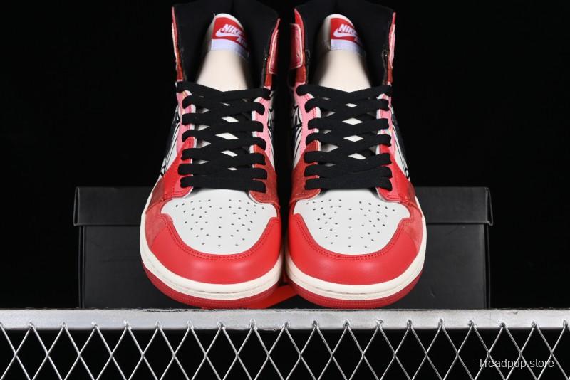 Nike Air Jordan 1 High OG "Next Chapter" Basketball Shoes with Original Leather and 3D Wings Logo - DV1748-601