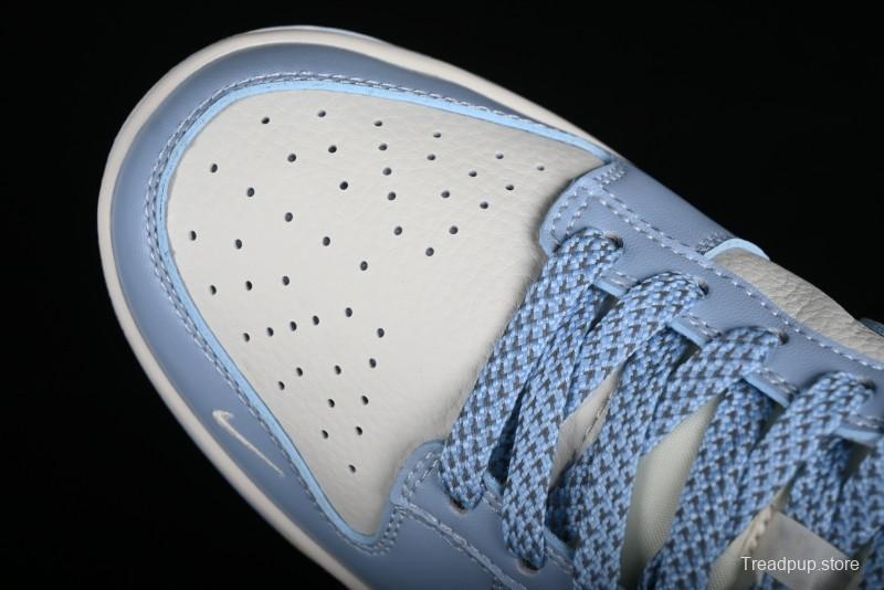 Nike SB Dunk Low Supreme Collaboration - University Blue Anniversary High-End Custom Low-Top Casual Skate Shoes - BB9898-004