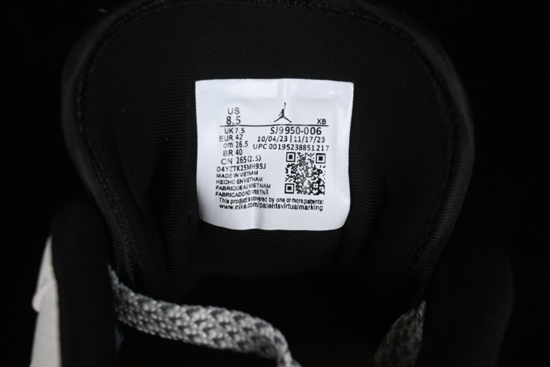 Nike Air Jordan 1 Low LV Collaboration - Black Denim Print Custom High-End Basketball Shoes - SJ9950-006