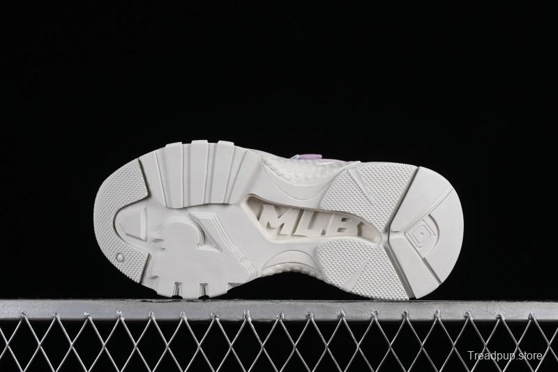 New York Yankees MLB Bigball Chunky Mask Jane Thick Platform Casual Sandals - 3ASDBCM4343LDS