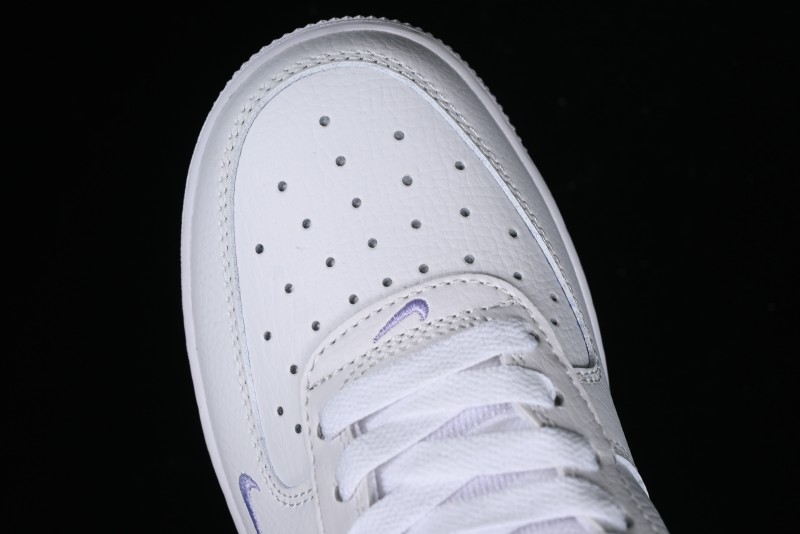 Nike Air Force 1 '07 Low Hazy Purple Casual Sneakers with Full-Length Air Solo Cushion - FB8971-800