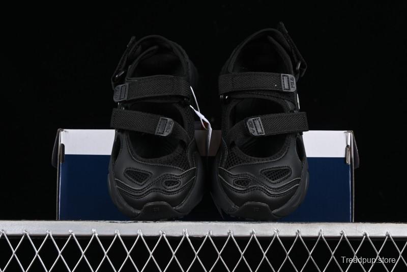 Fila Fusion Unisex Breathable Slip-Resistant Summer Sandals with Cushioned Sole - T12W321401EBK