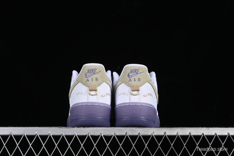 Nike Air Force 1 '07 Low Casual Sneakers with Full-Length Air Cushion - HF5719-139