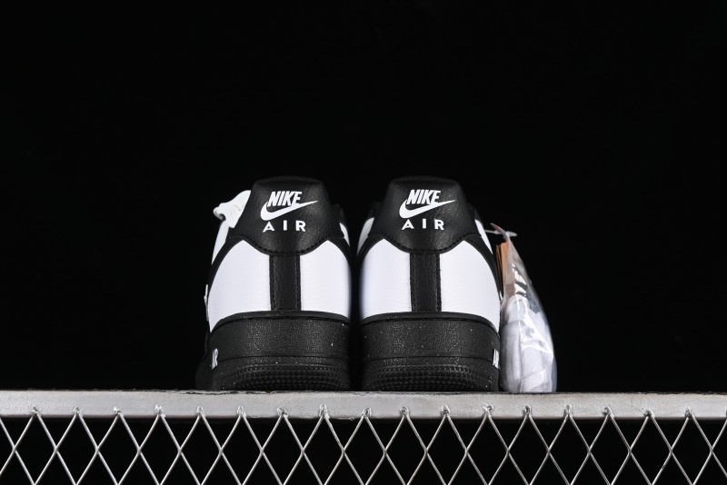 Nike Air Force 1 '07 Low Casual Sneakers with Broken Swoosh Design - HF9096-001