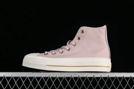 Converse All Star Lift High Top Platform Canvas Sneakers with Chunky Sole - A10431C