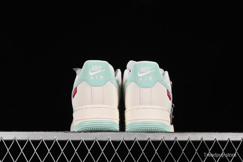 Supreme x Nike Air Force 1 '07 Low Collaborative Sneakers in Youthful Green - HD1968-023