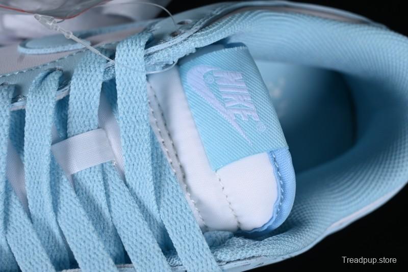 Nike Dunk Low Retro SB Casual Sneakers in Ice Blue Colorway - DV0833-104