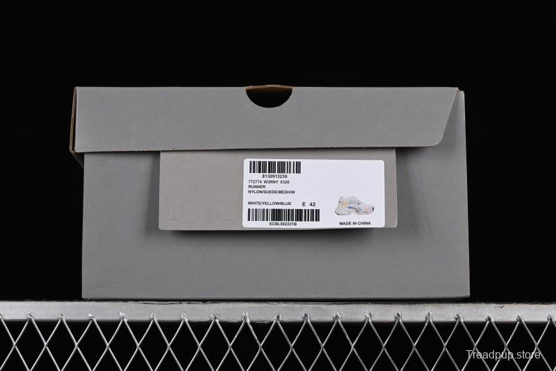 Balenciaga Runner Kith Four Color Retro Casual Sneakers - W3RNY0326