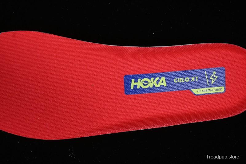 Hoka One One Cielo X1 Professional Racing Cushioned Anti-Slip Durable Training Running Shoes - 1147910 ENN