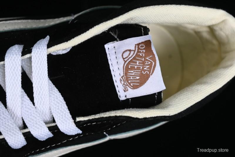 Vans SK8-Hi VR3 Eco-Friendly Black & White Mid-Top Classic Casual Canvas Shoes - VN0A4UWIVNE