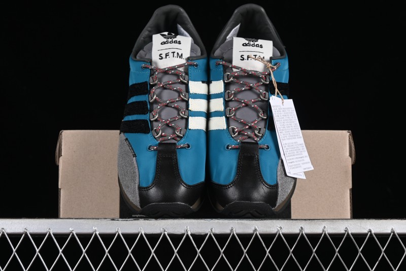 Adidas Song For The Mute ID3545 Casual Sneakers with Nylon and Suede Patchwork Design - ID3545