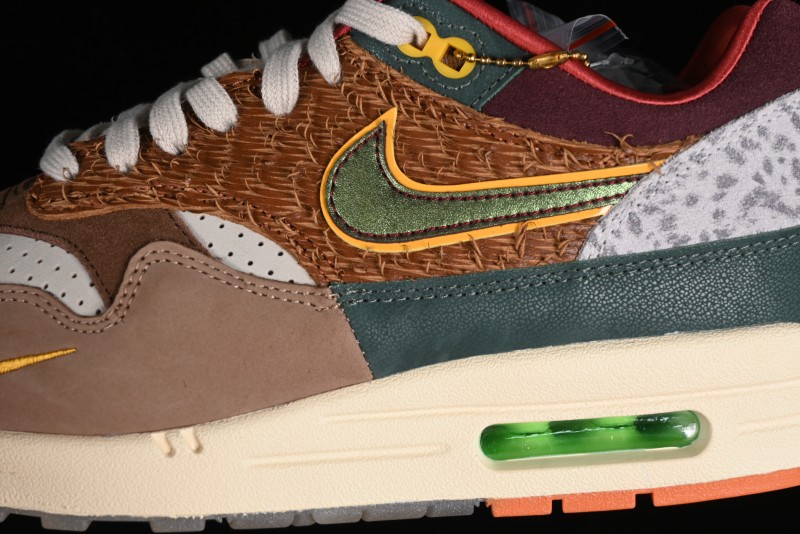 Nike Division Street x Air Max 1/87 Retro Casual Sneakers - HQ2639-100