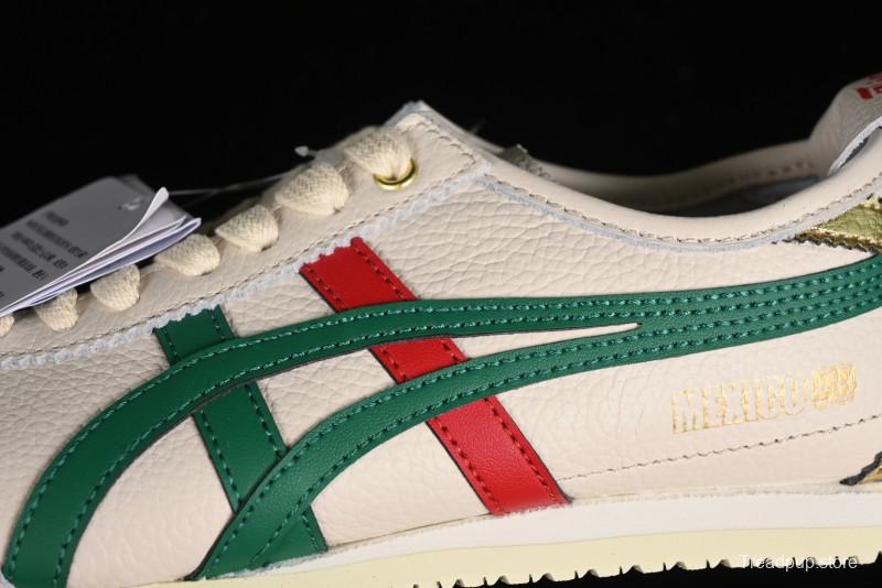 Onitsuka Tiger Mexico 66 Low-Top Leather Sneakers for Casual Running - 1183B511-200