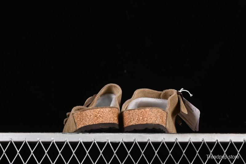 Birkenstock Birkenstock Sandals Series Soft Suede Leather with Lambswool Insole and Cork Midsole - G.D4