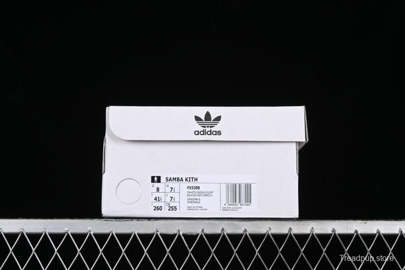 Adidas Samba Kith FX5398 Genuine Leather Casual Sneakers - FX5398