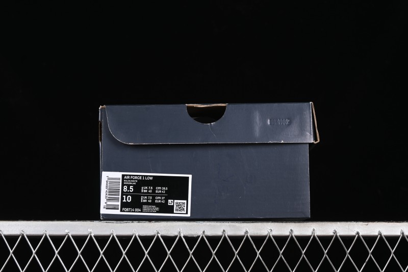 Nike Air Force 1 '07 Low Casual Sneakers with Full-Length Air Cushion - FQ8714-004