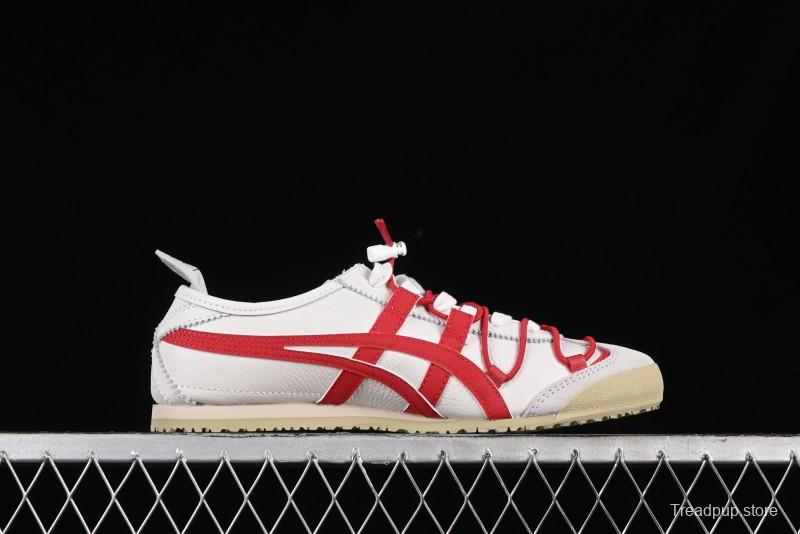 Onitsuka Tiger Mexico 66 Low-Top Leather Running Sneakers - 1183C216-100