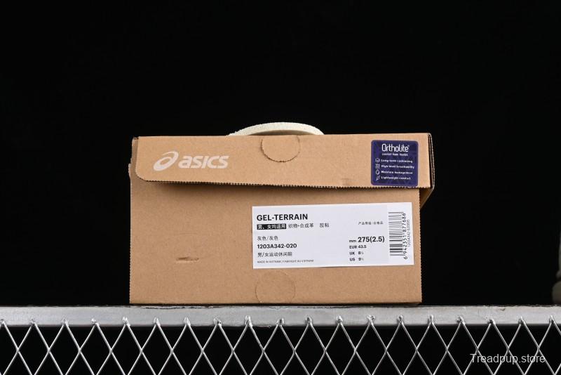 Asics Gel-Terrain Retro Breathable Casual Shoes Cushioned Men's Durable Running Sneakers - 1203A342-020