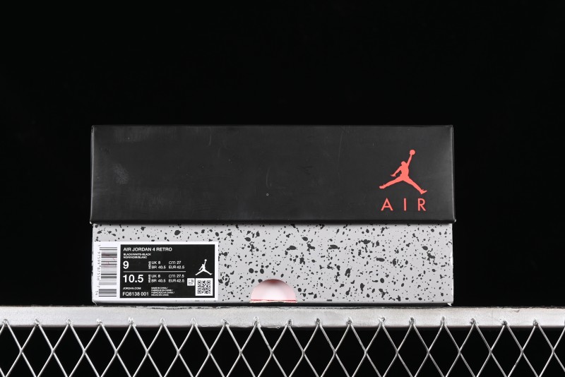 Nike Air Jordan 4 Retro White Thunder - FQ8138-001